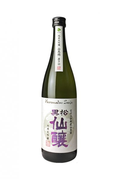 黒松仙醸　純米大吟醸 山恵錦 磨き40