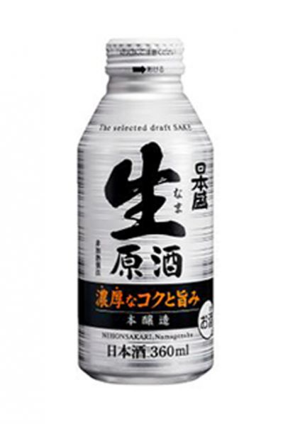 日本盛 生原酒 ボトル缶 本醸造