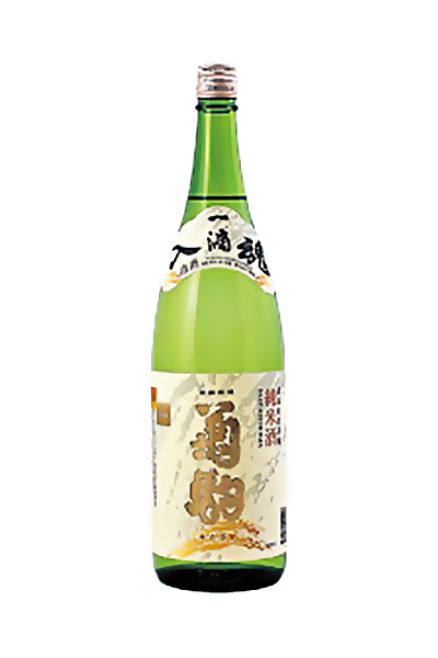 菊駒（旧） 金ラベル純米酒