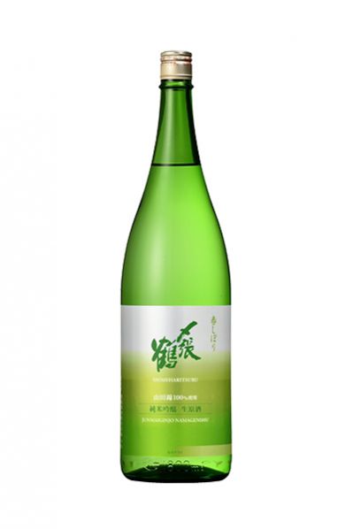 〆張鶴 純米吟醸生原酒 春しぼり